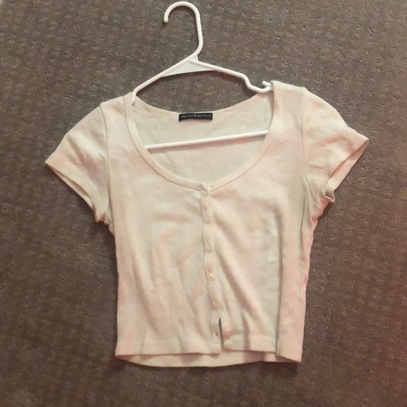 brandy melville white zelly top - Picture 1 of 3